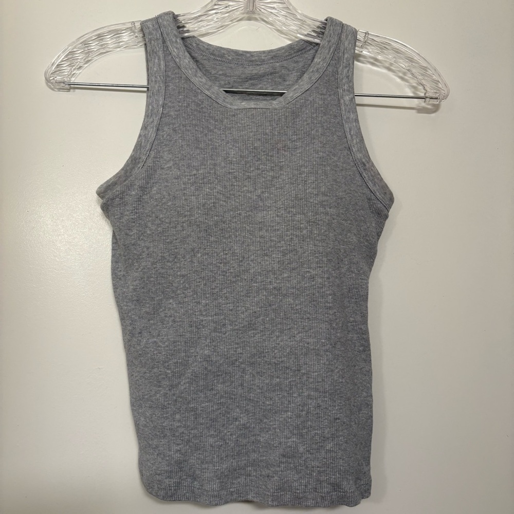 Uniqlo Ribbed Cropped Bra Top
